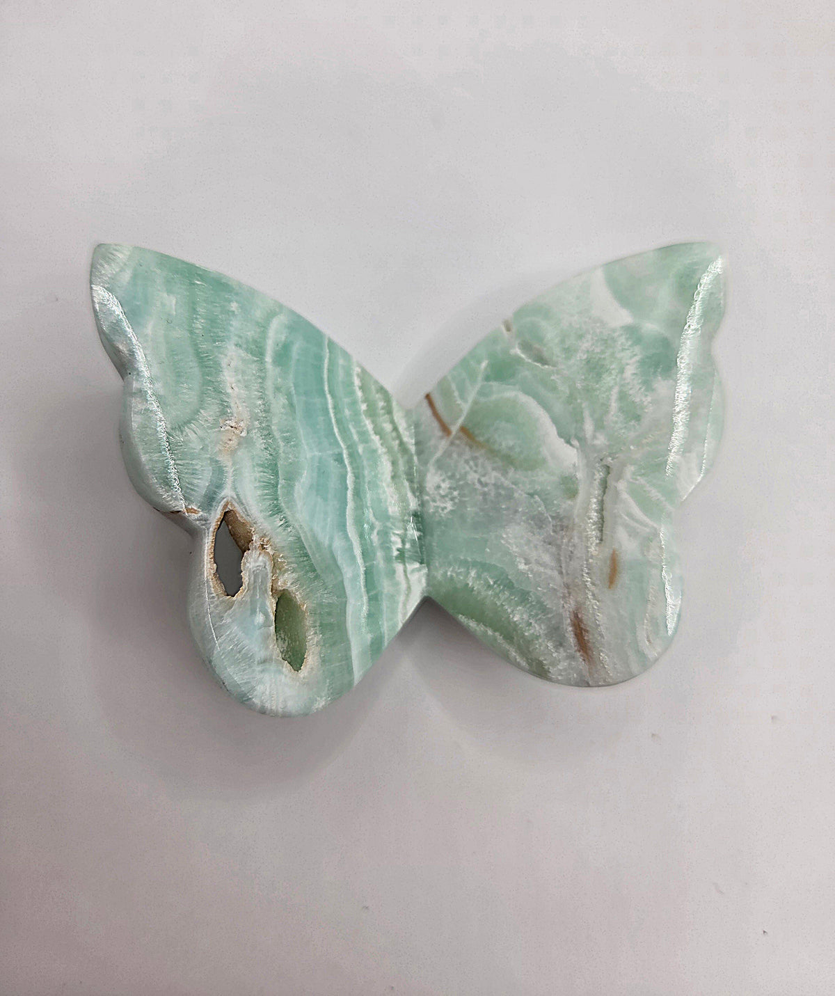 Crystal Butterfly Carvings