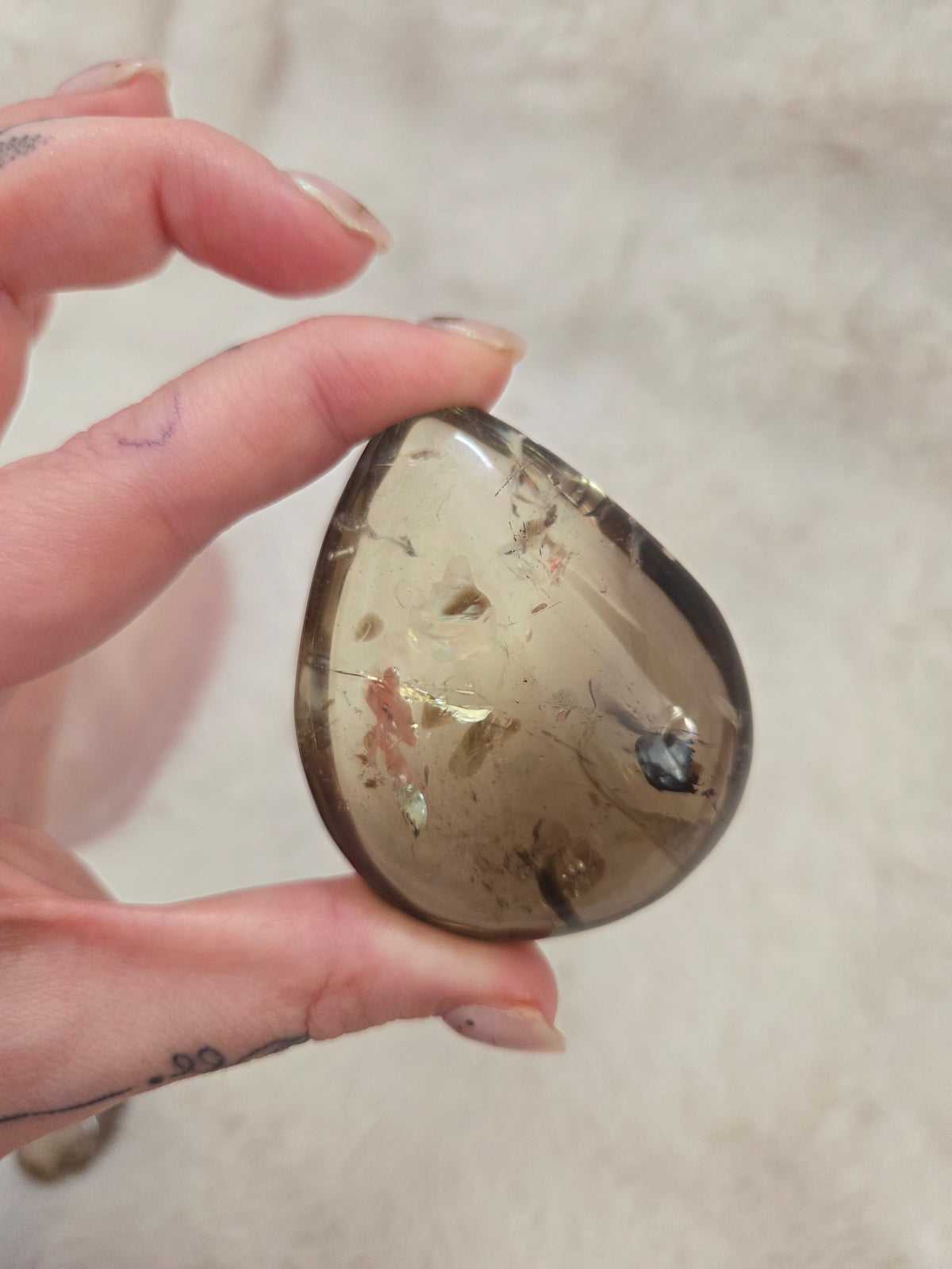 Smokey Quartz Teardrop