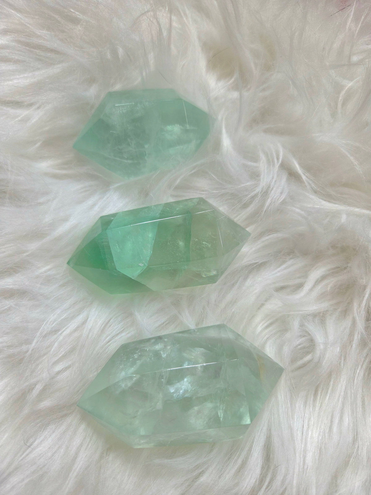 Flourite Double Terminated Points