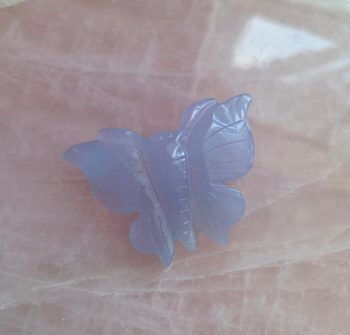 Blue Chalcedony Butterfly
