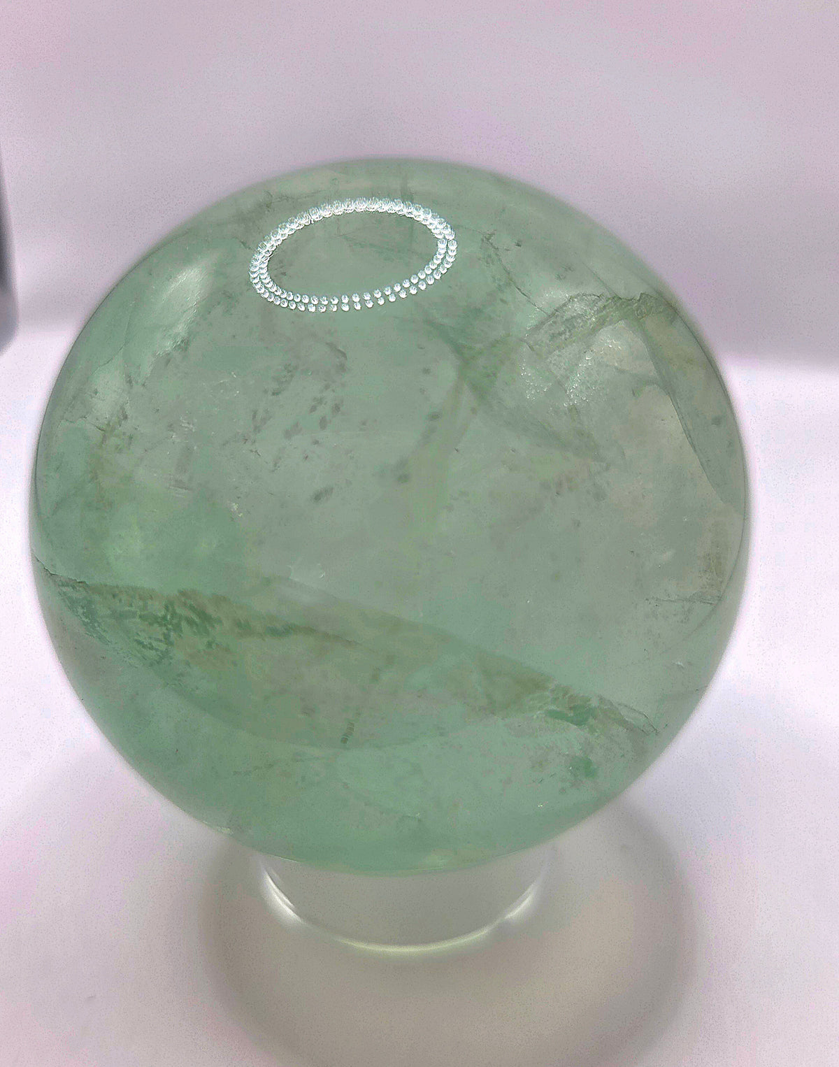 Mint Green Flourite Spheres
