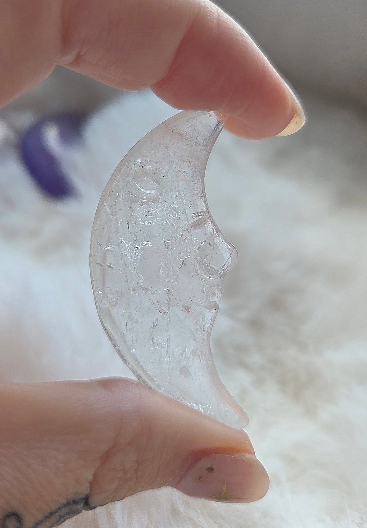 Crystal Moon Carvings