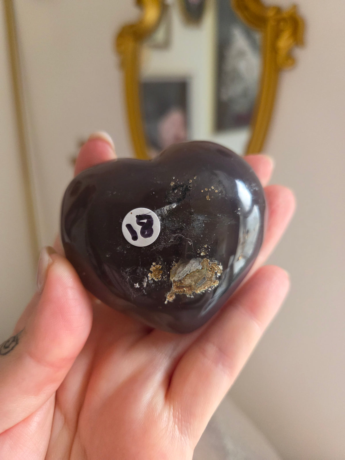 Sugar Druzy Heart
