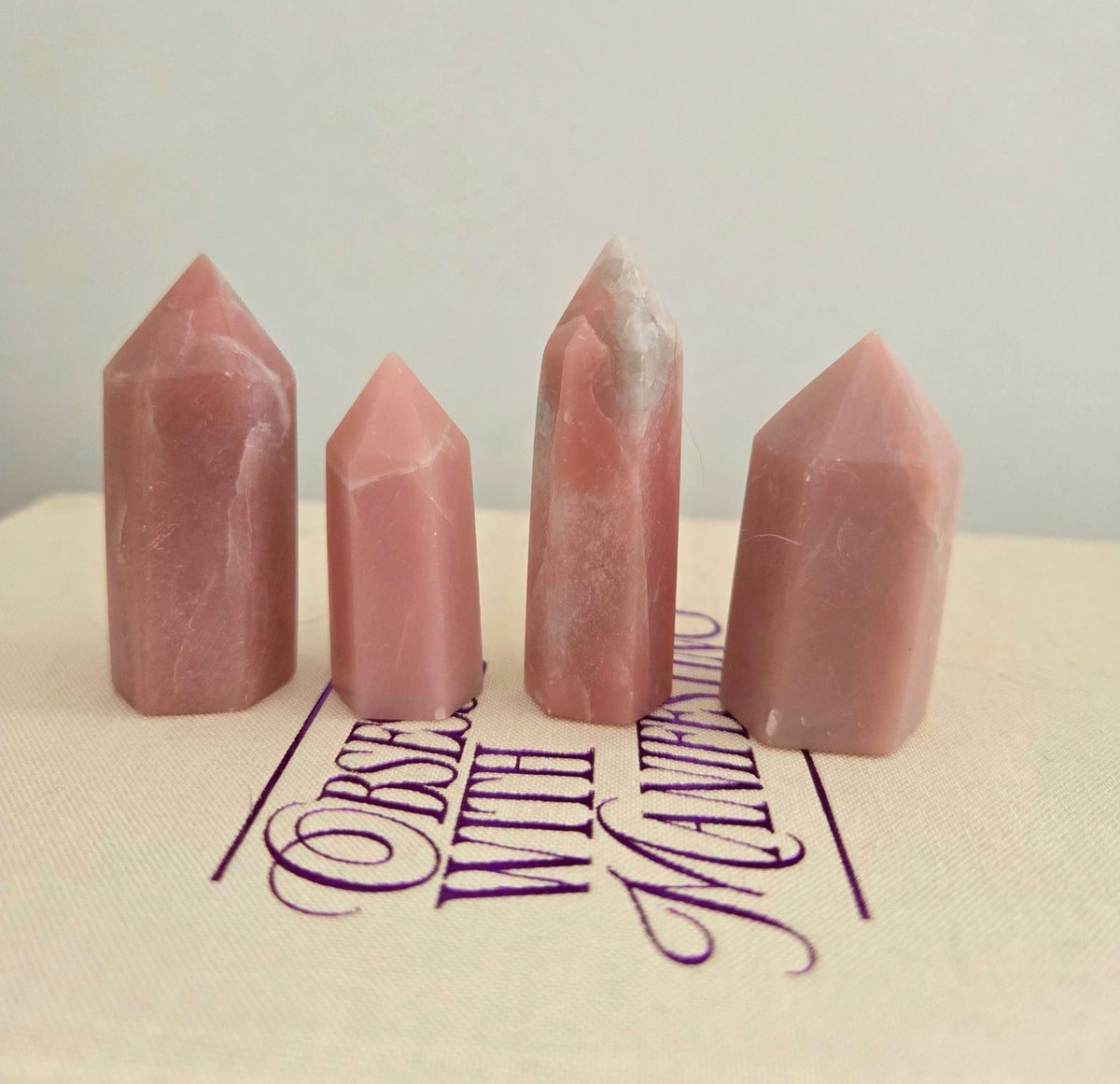 Pink Opal mini towers