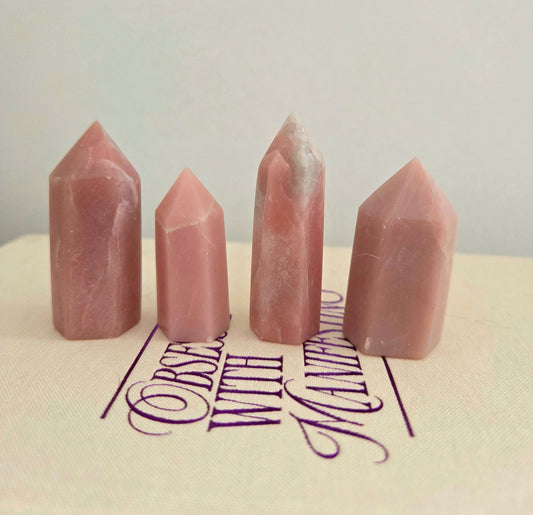 Pink Opal mini towers