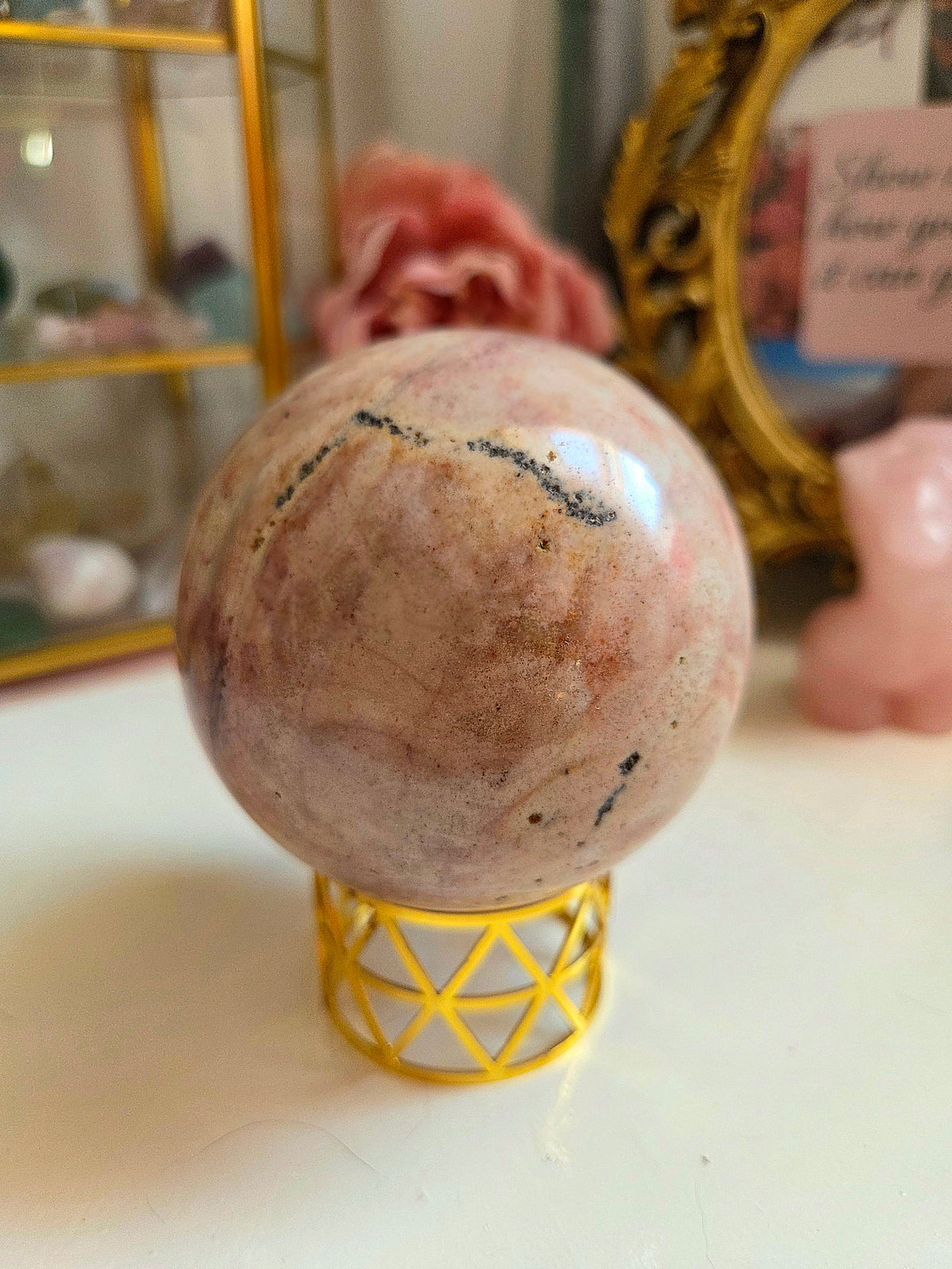 Large Polychrome Jasper Sphere