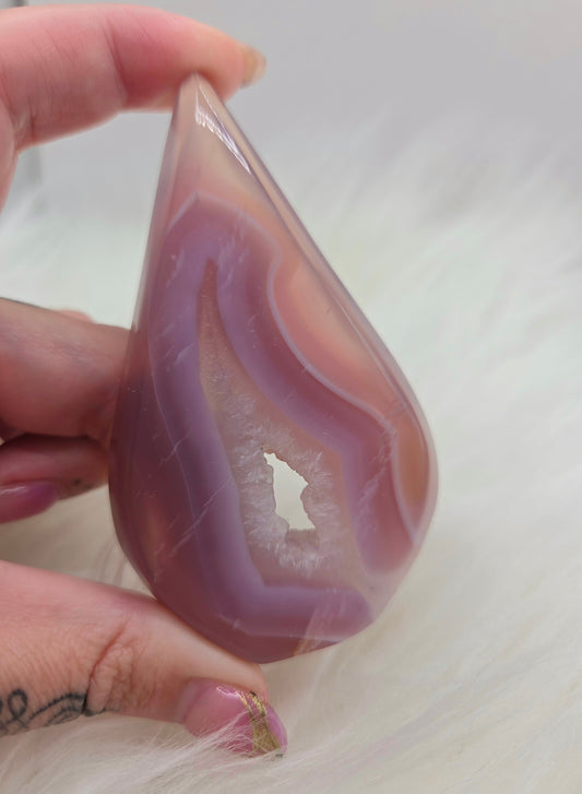 Jelly Agate Teardrops