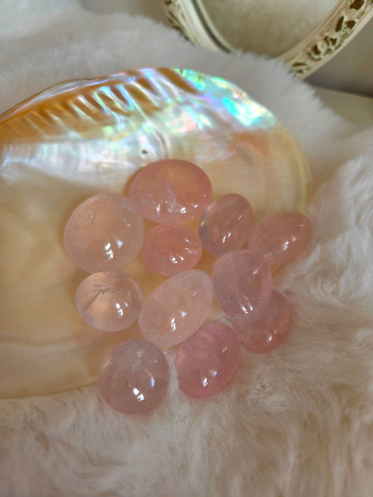 High Quality Rose Quartz Tumble