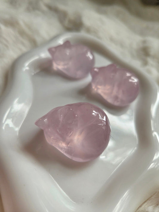 Rose Quartz Cat