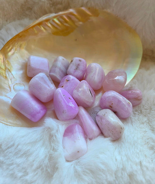 Pink Aragonite Tumble