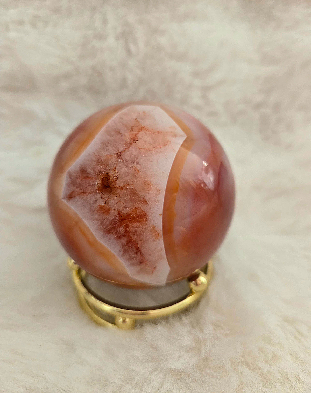 Carnelian Sphere - 438g
