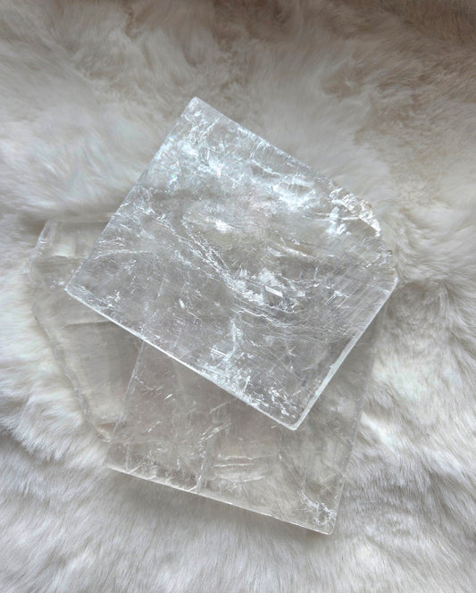 True Selenite Slabs