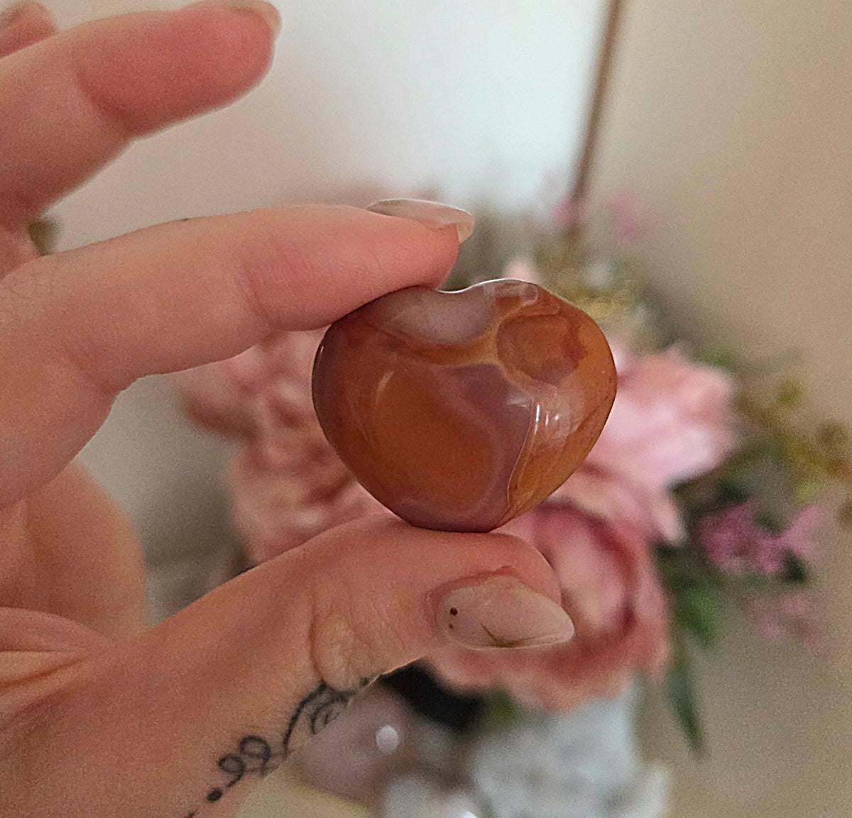 Ocean Jasper mini hearts - You Choose