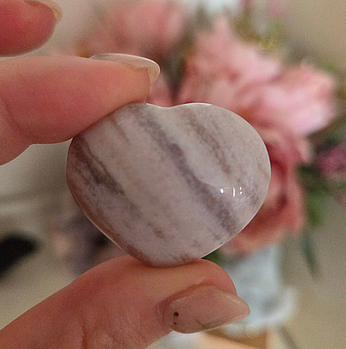 Ocean Jasper mini hearts - You Choose