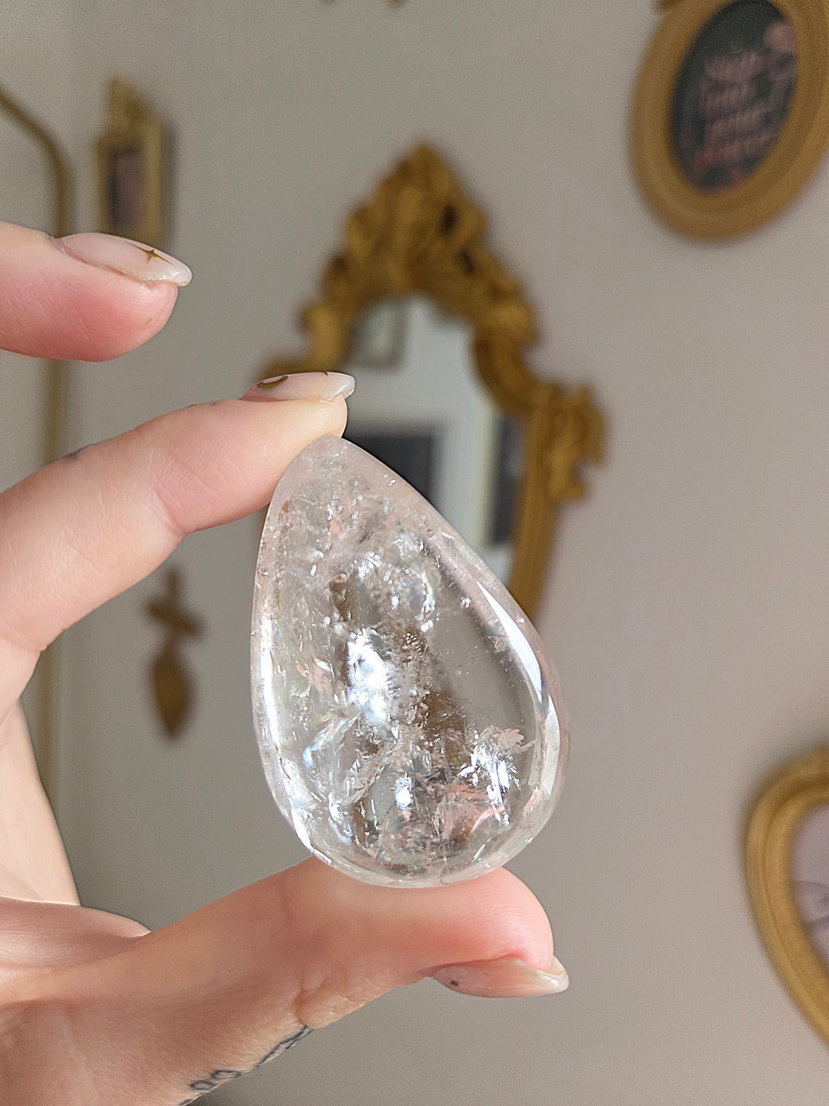 Clear Quartz Teardrop