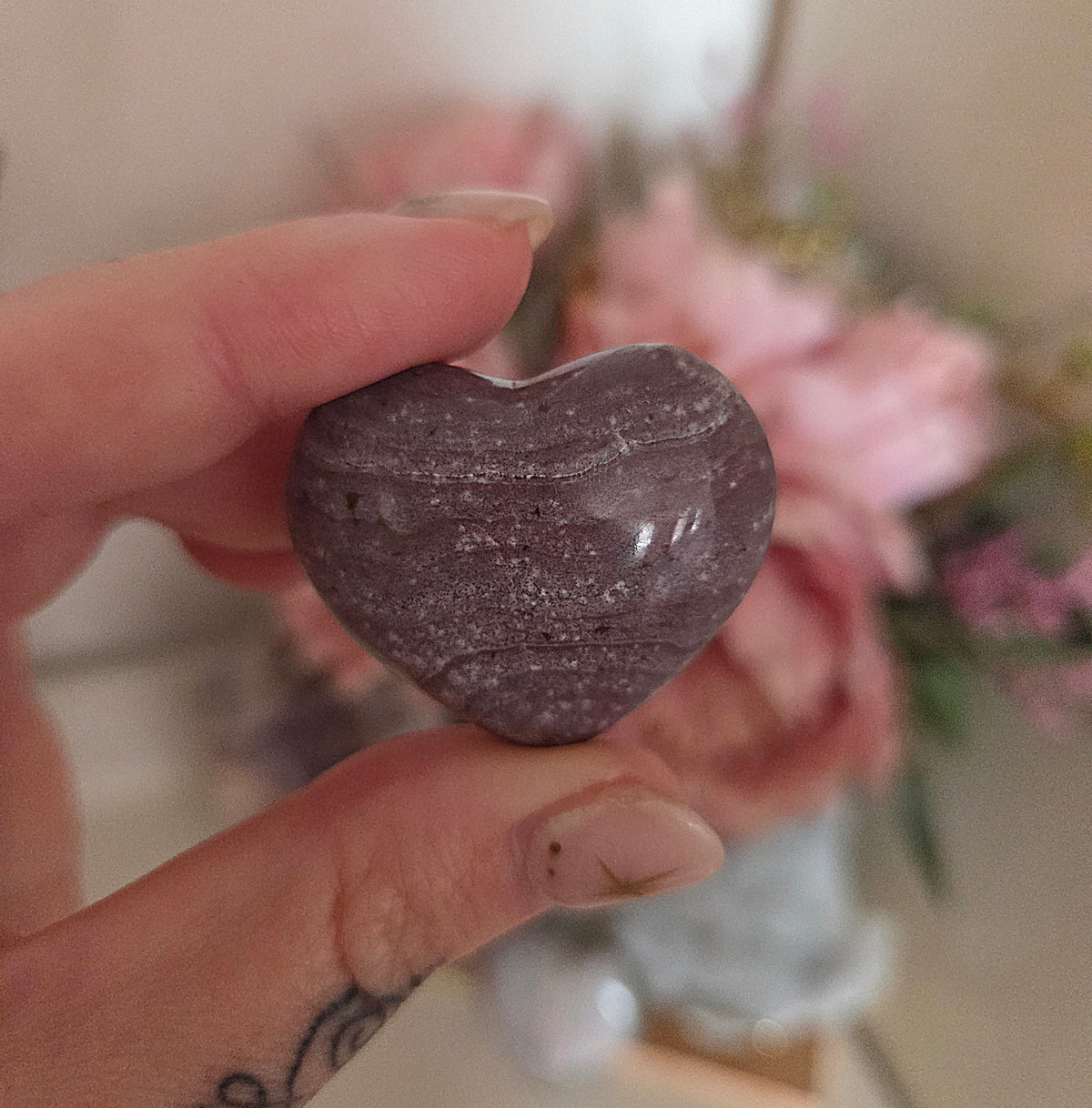 Ocean Jasper mini hearts - You Choose