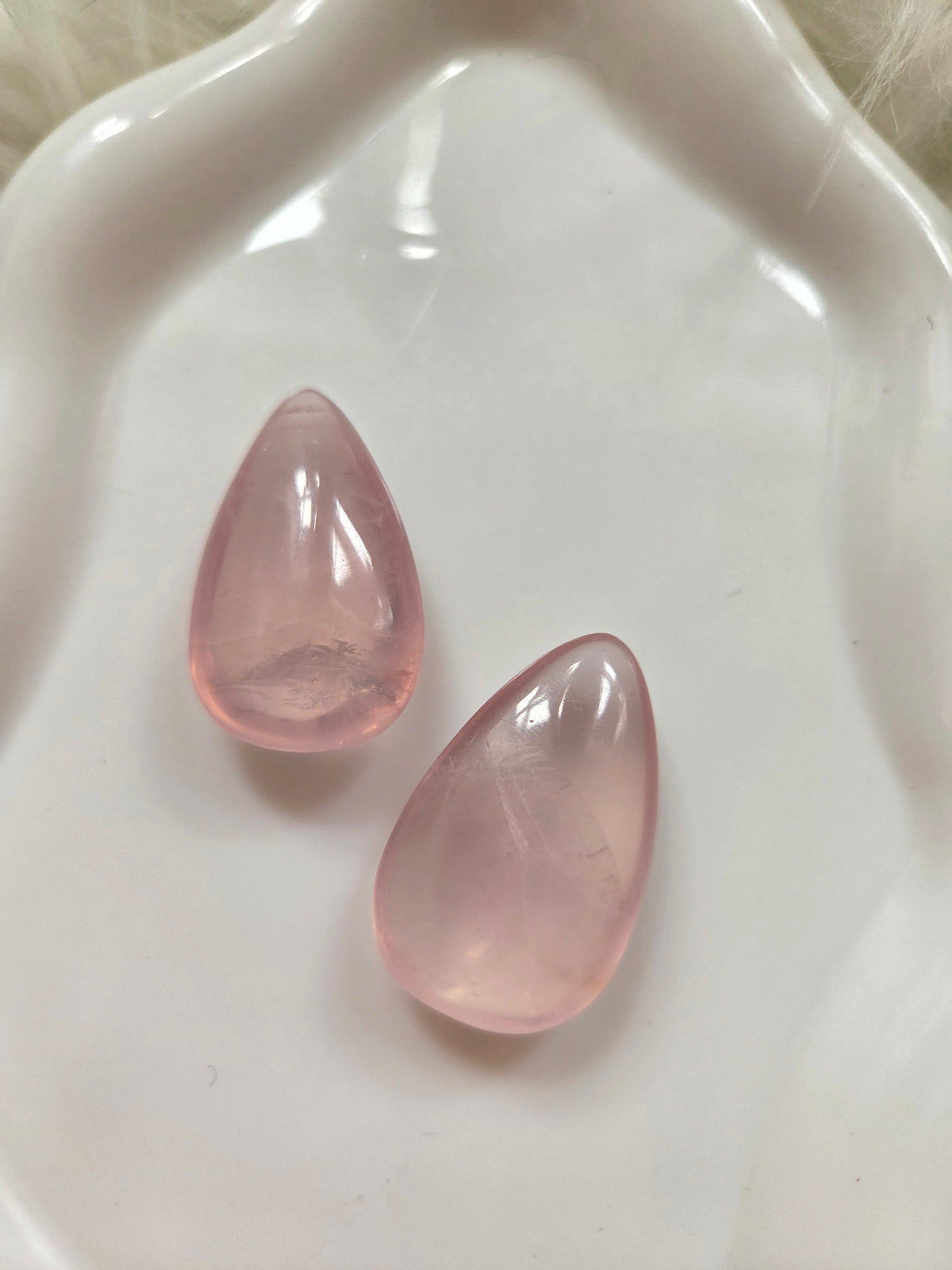 Rose Quartz Teardrop