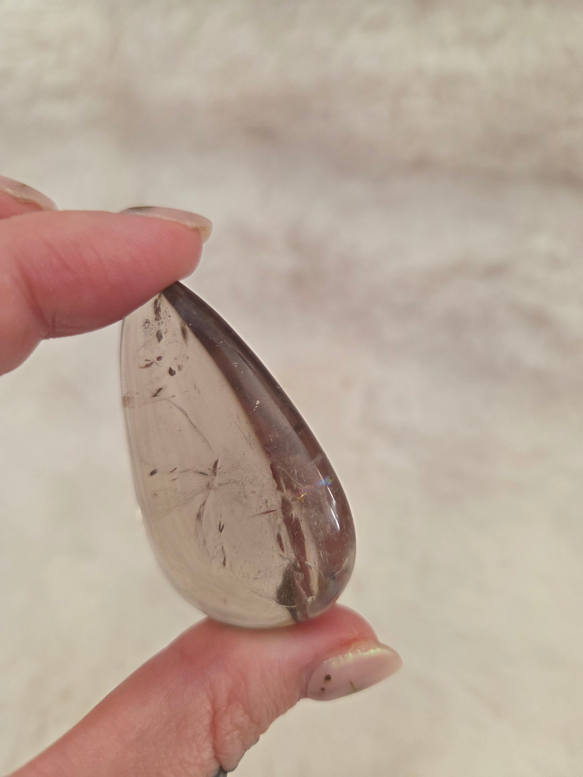 Smokey Quartz Teardrop
