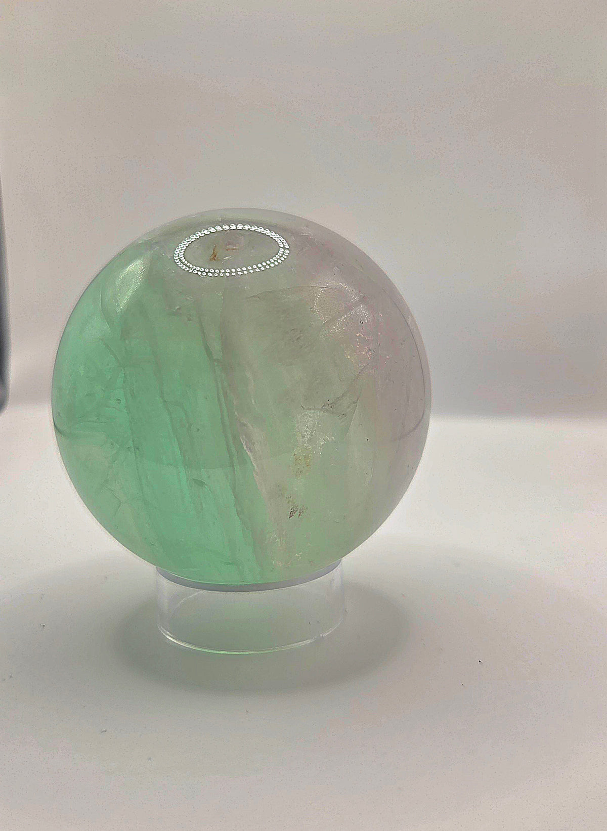 Mint Green Flourite Spheres