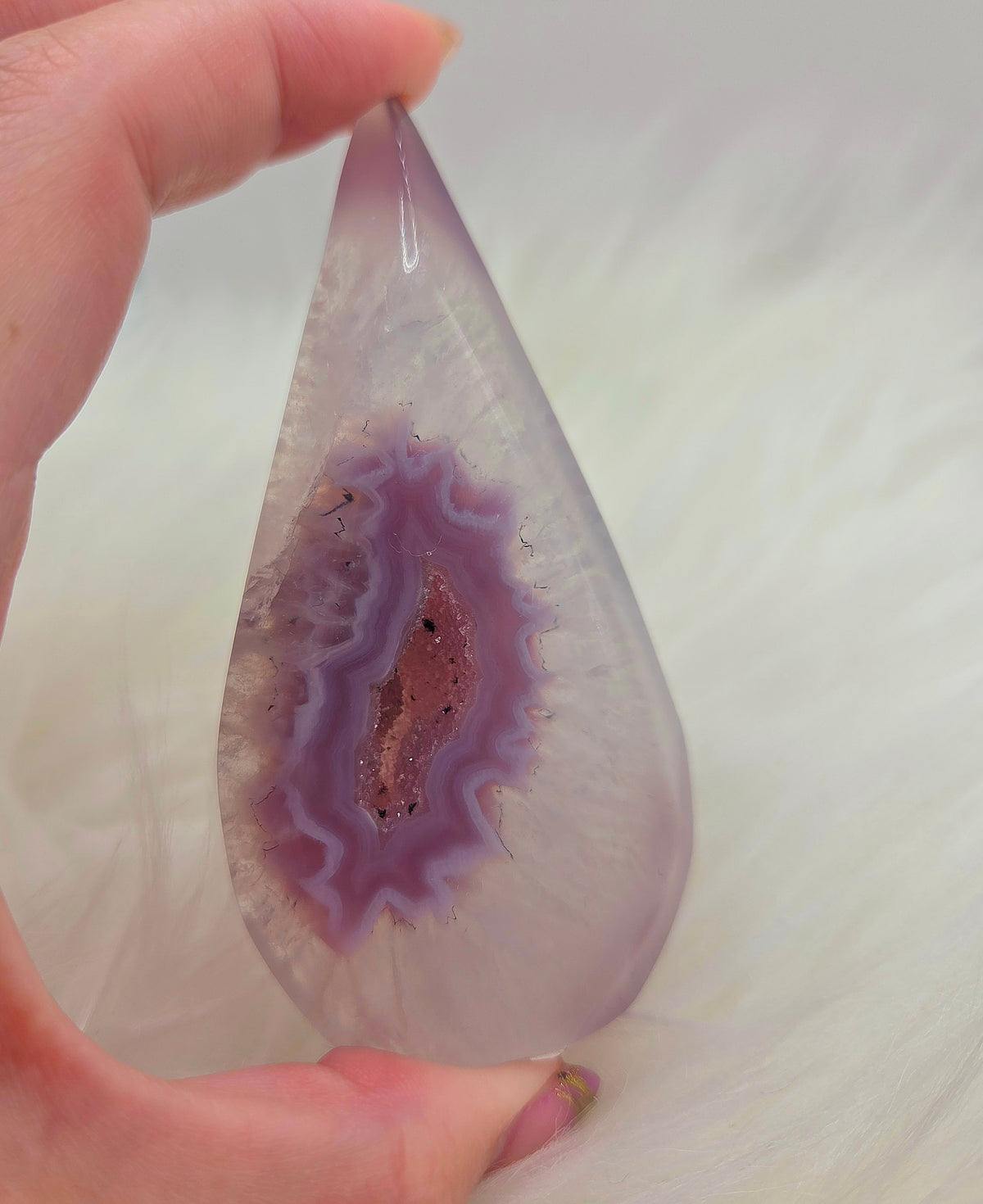 Jelly Agate Teardrops