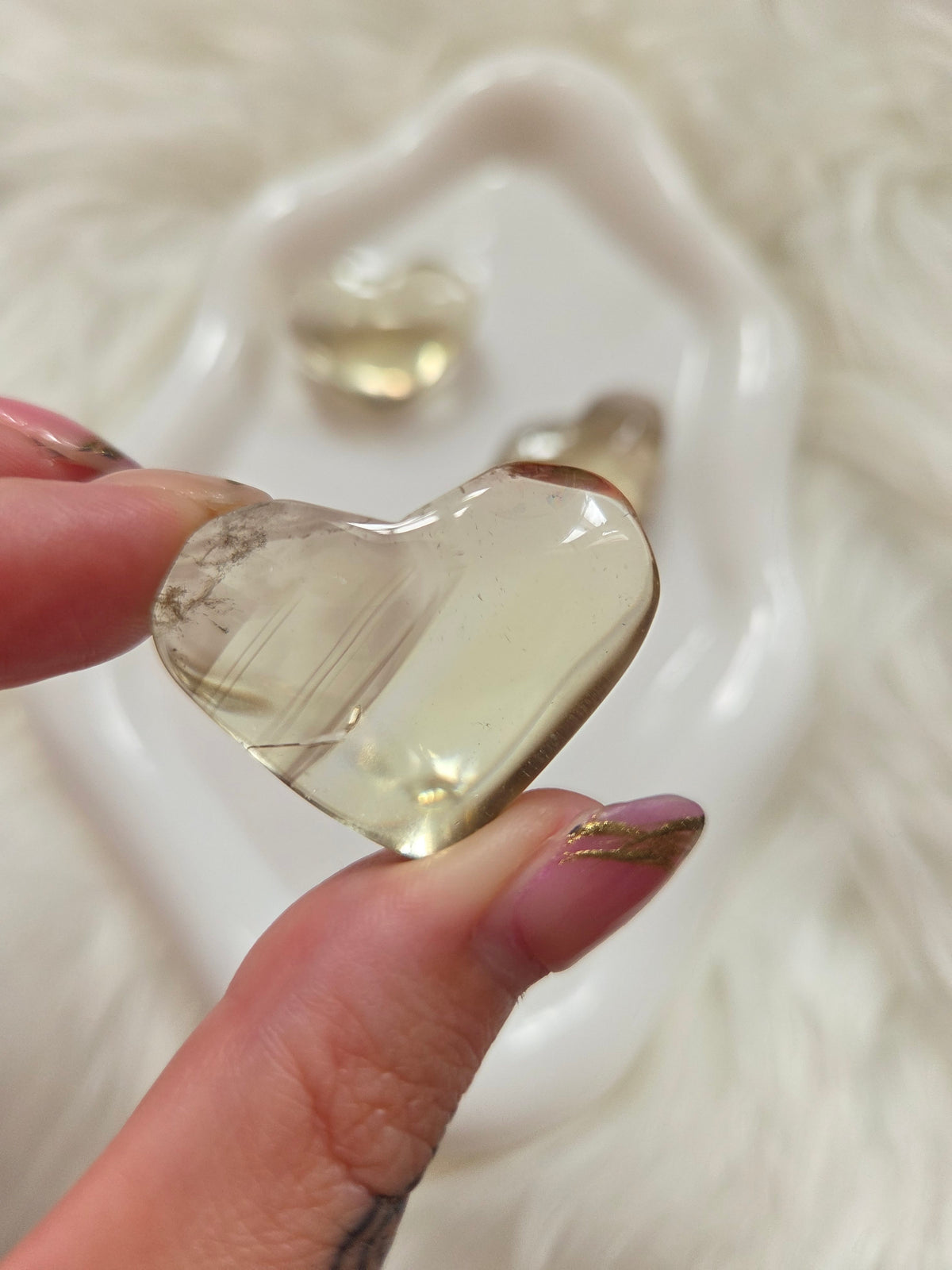 Citrine Pocket Heart
