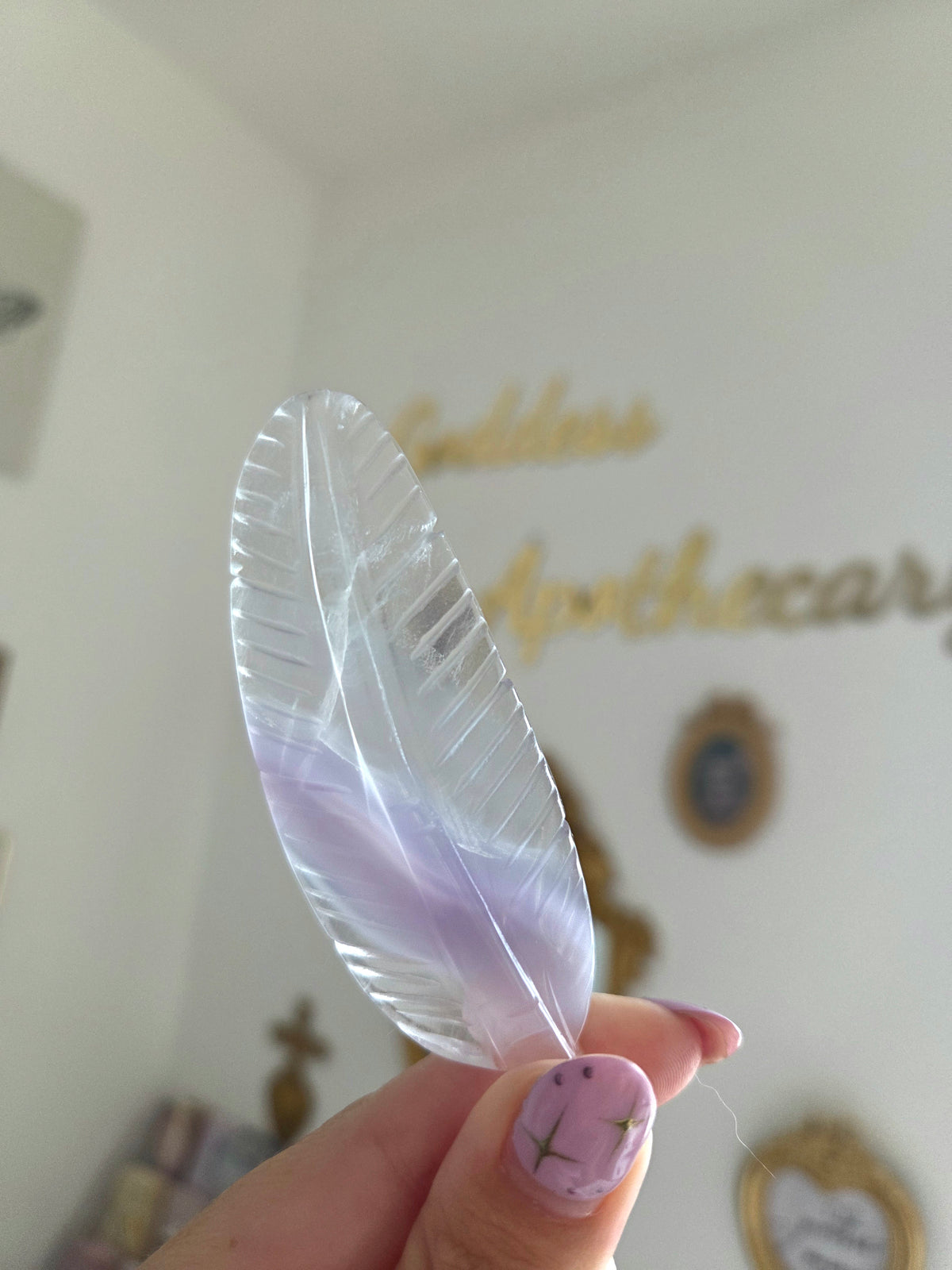 Yttrium Flourite Feather