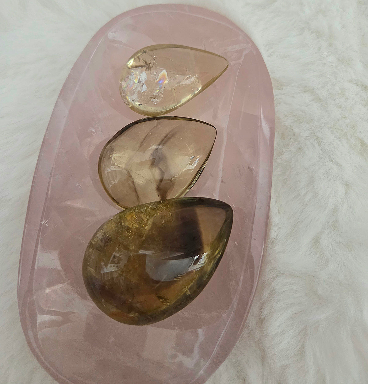 Smokey Citrine Teardrop