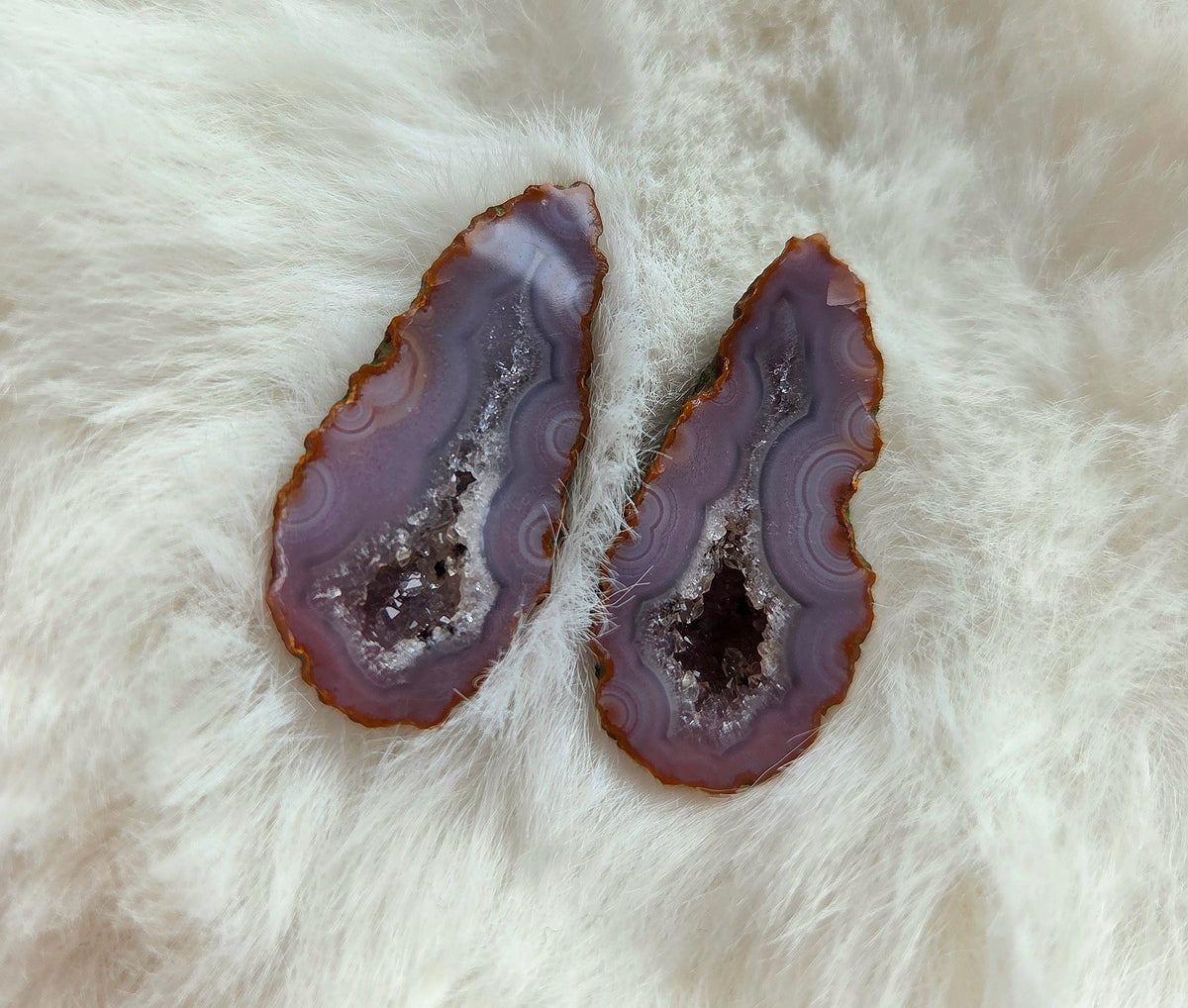 Zhangou Agate Pairs