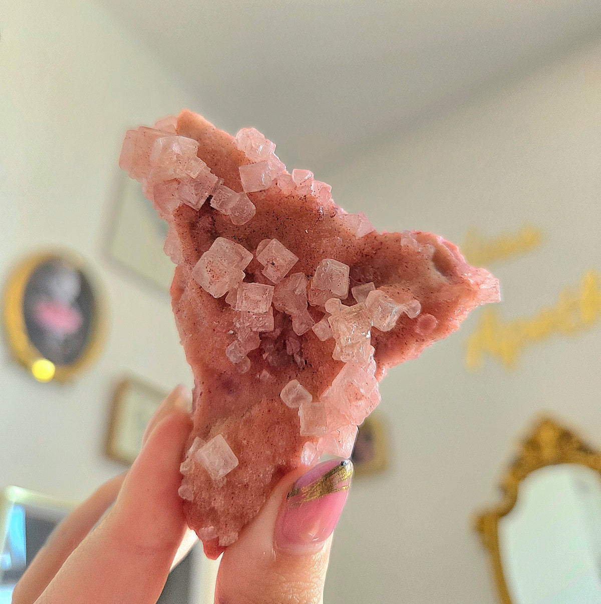 Pink Halite Specimen