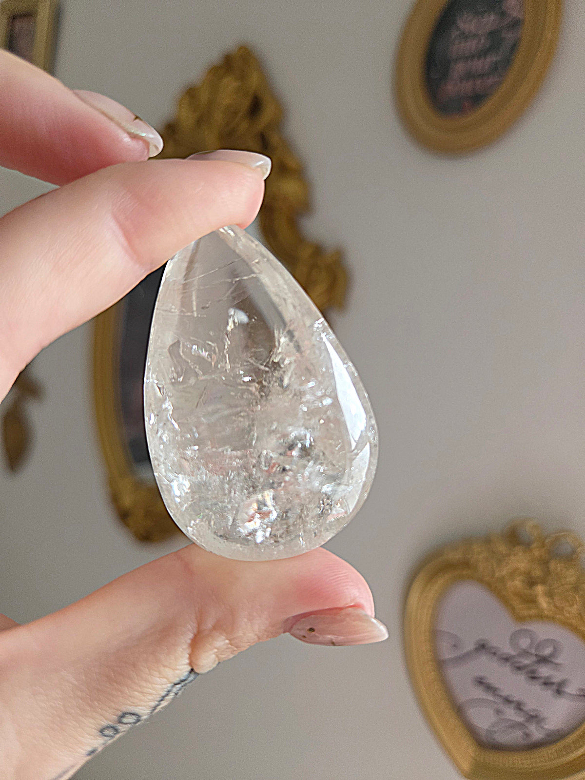 Clear Quartz Teardrop
