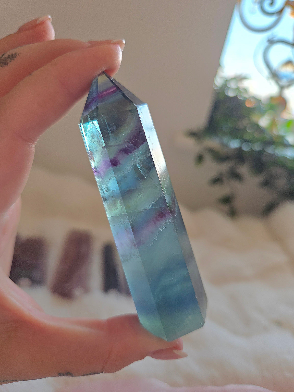 Rainbow Flourite Towers